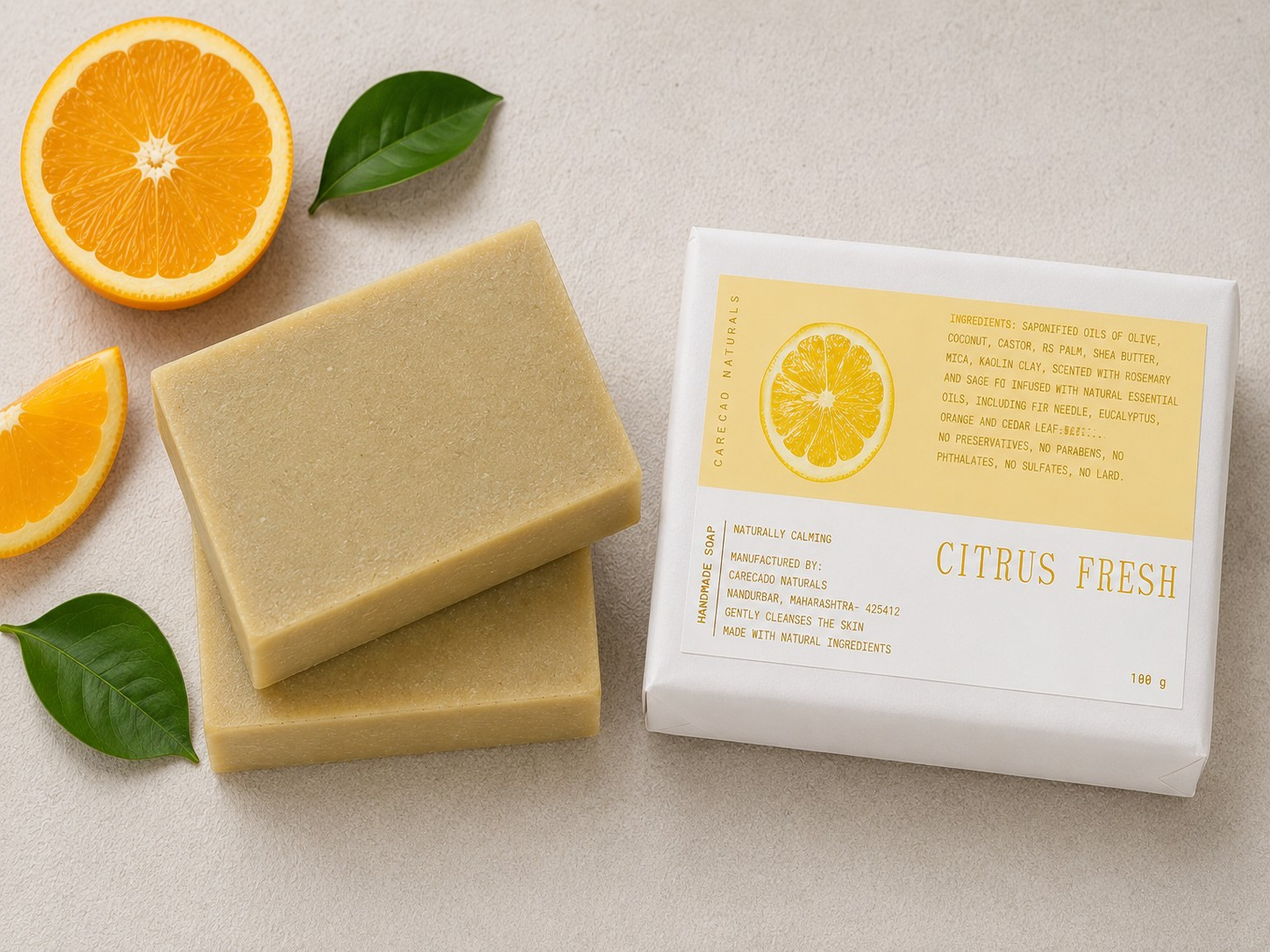 Home citrus fresh soap